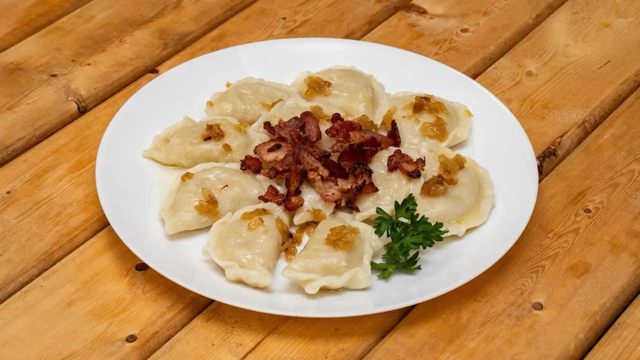 Varenyky (Pierogi) with Potatoes and Onions